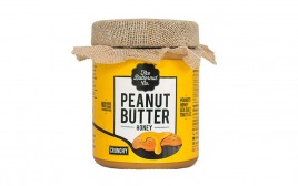 The Butternut Co. Peanut Butter - Honey, Crunchy  Glass Jar  200 grams